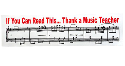 music notes. if you can read this thank a music teacher